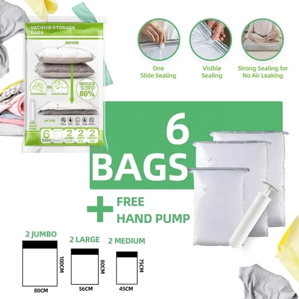Bolsas De Empaque Al Vacío X 6 - Imagen 6